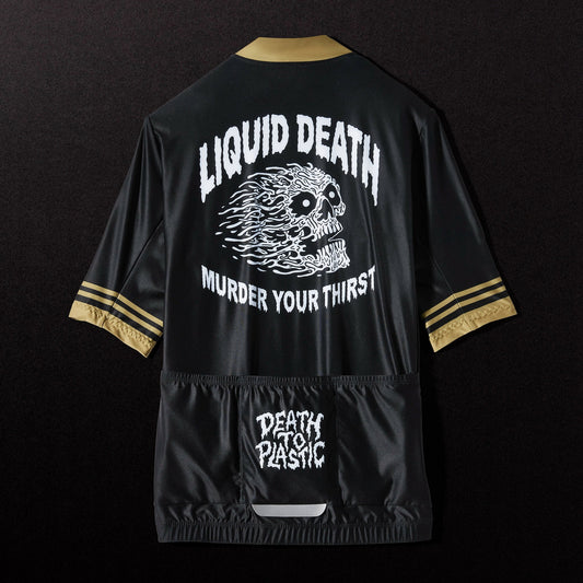 Heavy Pedal x Liquid Death Men's Cycling Jersey