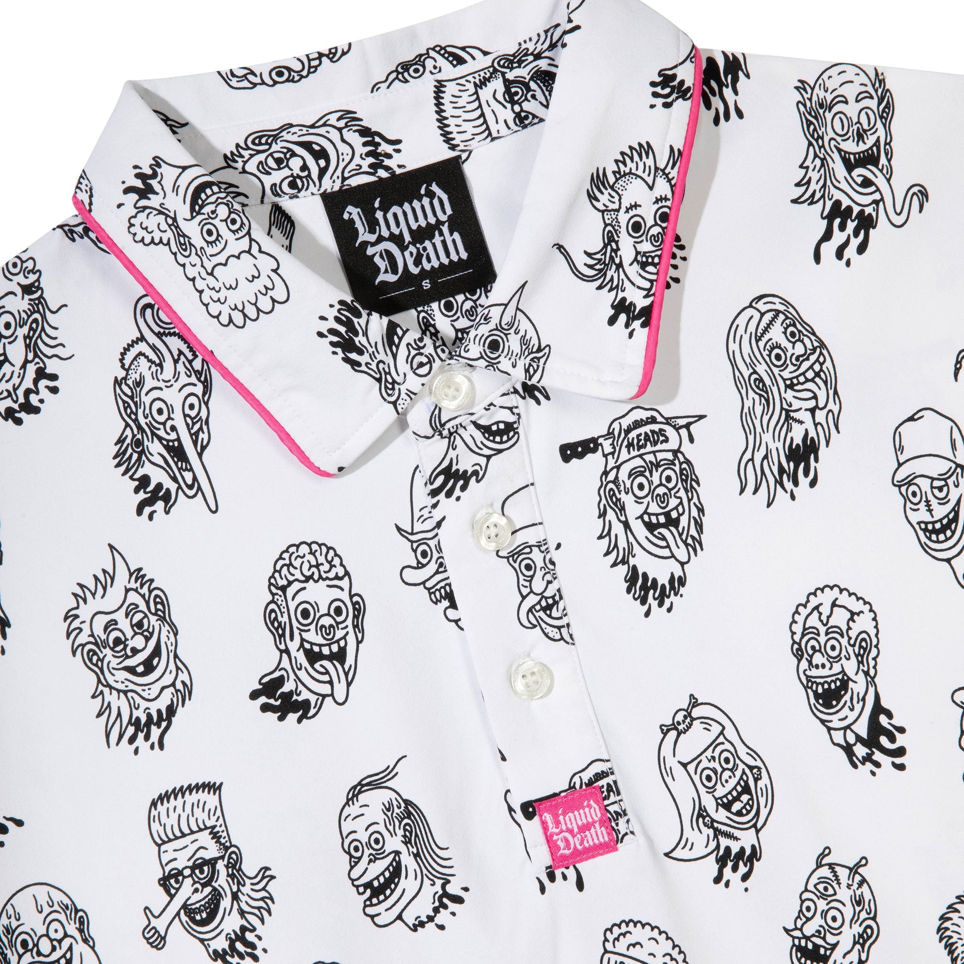 Putt To Death Golf Polo