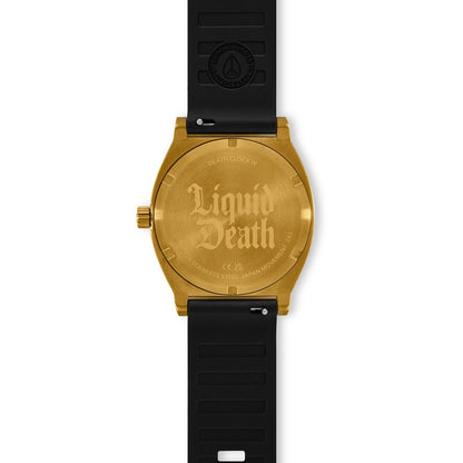 Liquid Death x Nixon Death Clock IV